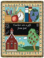 Teacher Tapestry Throw Blankets