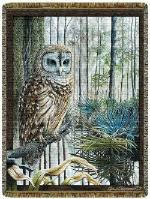 Birds and Birdhouses, Tapestry Throws