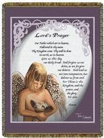 The Lord's Prayer, Matthew 6:9-13, Luke 11:2-4 Tapestry Throw