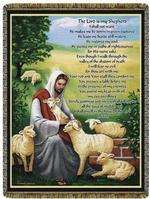 23rd Psalm Tapestry Throws