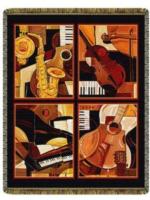 Music Tapestry Throws