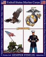 United States Marine Tapestry Throws