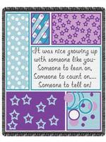 Brother, Sister & Aunt Tapestry Throws