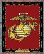 United States Marine Tapestry Throws