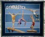 Gymnastics Tapestry Throws