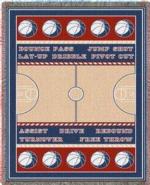 Basketball Tapestry Throws