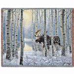 Wildlife Moose Tapestry Throws