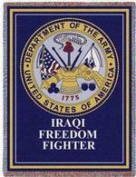 United States Army Tapestry Throws