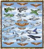 United States Air Force Tapestry Throws