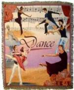 Dance Tapestry Throws