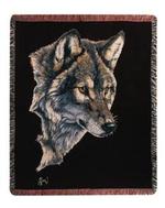 Wildlife Wolf Tapestry Throws