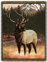 Wildlife Elk Tapestry Throws