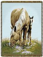 Horses Tapestry Throws
