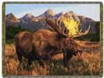 Wildlife Moose Tapestry Throws
