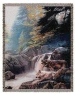 Wildlife Wolf Tapestry Throws