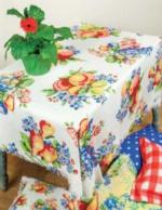 Poly Table Toppers, Throws & Matching Pillows