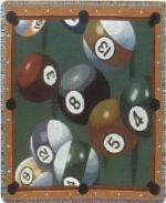 Billiard, Cards and Games Tapestry Throws