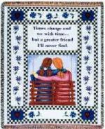 Friendship & Secret Pal Tapestry Throws