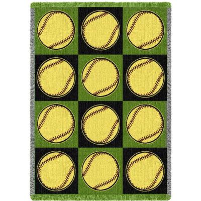 Cindy's Throws Has You Covered With A Large Selection Of Softball Simple Softball Throw Blanket Cindy's Throws Has You Covered With A Large Selection Of Softball Simple Softball Throw Blanket