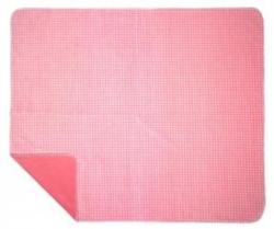 BABY Denali Gingham Pink Microplush ® Blanket