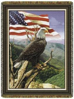 Freedom Tapestry Throw