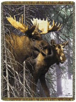 Forest King Tapestry Throw