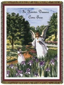 In Heaven Tapestry Throw
