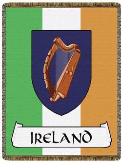 Irish Heritage Tapestry Throw
