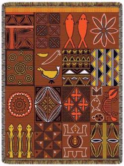 Kenya Tapestry Throw