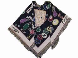 NEW Bingo Collage Poncho