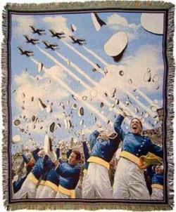 United States Air Force Academy Tapestry Throw