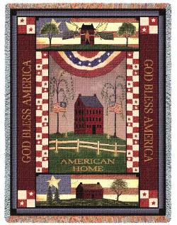 American Home Tapestry Throw