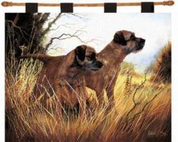 Border Terrier Tapestry Wall Hanging