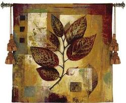 Modernist Autumn Tapestry Fine Art Wall Hangings