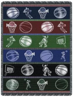 Basketball Throw Blanket