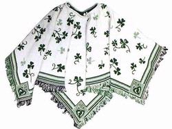 Shamrocks Poncho