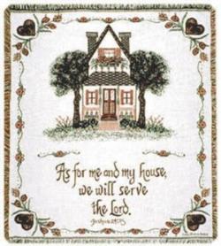 Me and My House Throw Blanket