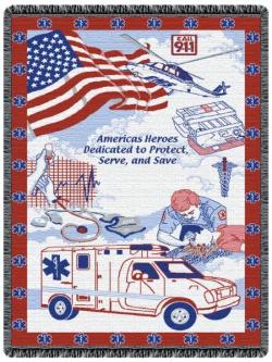 A EMS Throw Blanket