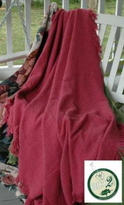 Hemingway - Rose Cotton Throw
