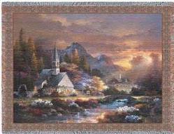 Morning of Hope Tapestry Throw 