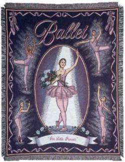 Ballet Tapestry Throw
