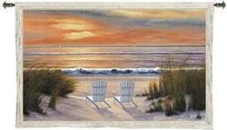 Paradise Sunset Tapestry Fine Wall Art Wall Hangings