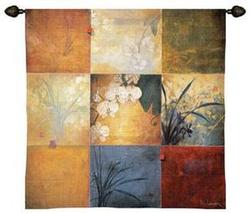 Orchid Nine Patch Lg Tapestry Fine Art Wall Hangings
