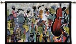 Jazz Reflections Tapestry Fine Wall Art Wall Hangings