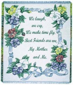 A Mother Throw Blanket