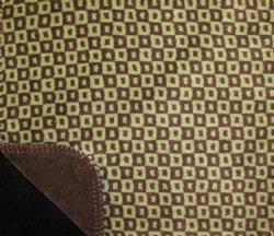 Denali Green Squares Microplush ® Blanket