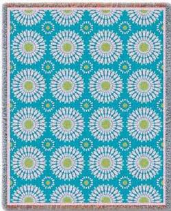 Blossom Whimsy Tapestry Throw
