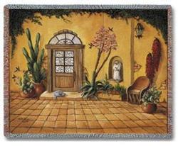Casa Bonita Tapestry Throw