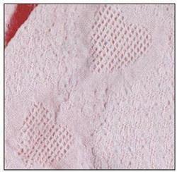   Honeycomb Pink Heart Mini Baby Throw Blanket