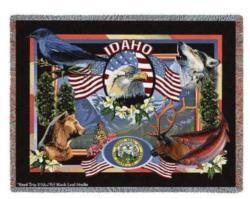 Idaho State Tapestry Throw